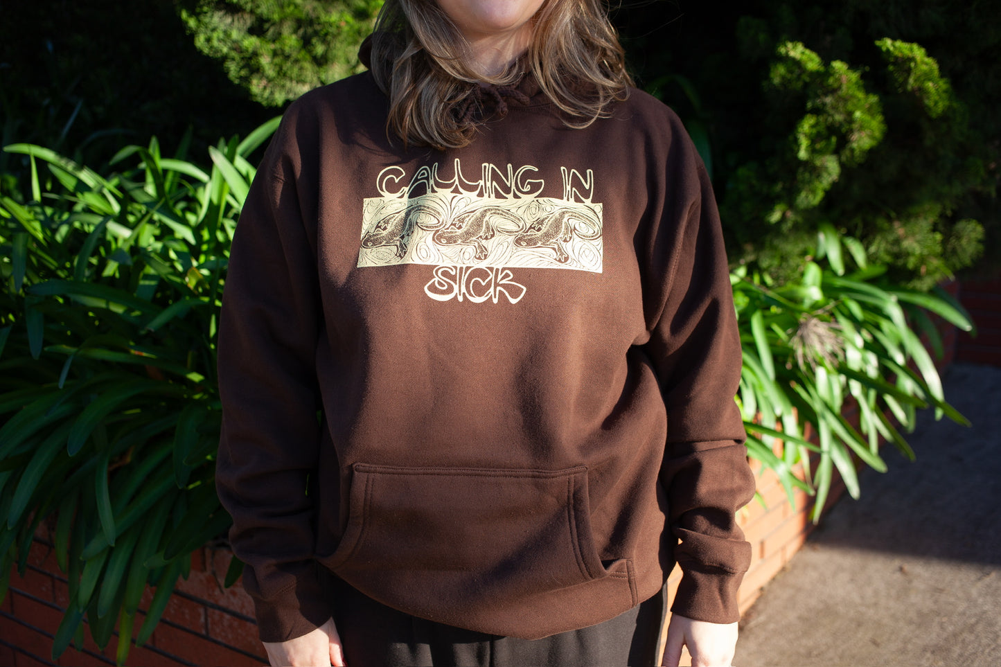 Hoodie - Low Pressure Newt Graphic
