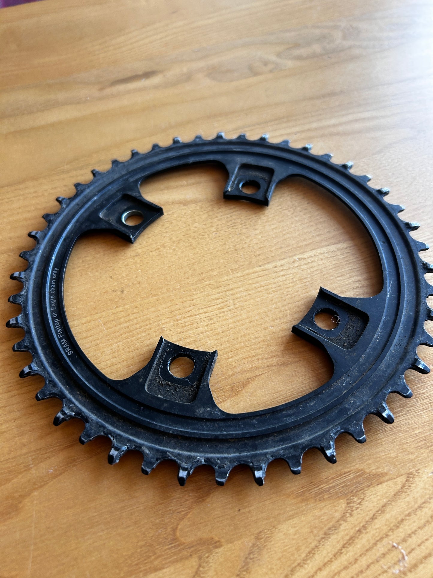 Sram 46t 107bcd 4-bolt 1x Gravel Chainring (used)