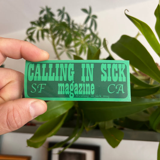 GREEN ON GREEN 4x1.5"