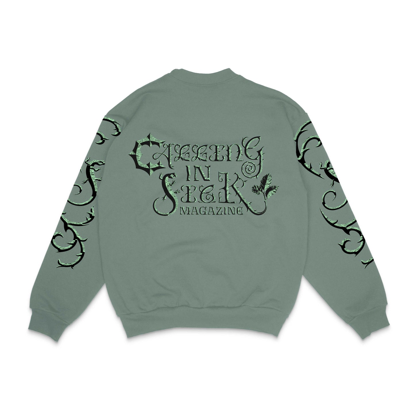 Metal Nouveau Longsleeve Shirt (Light Green)