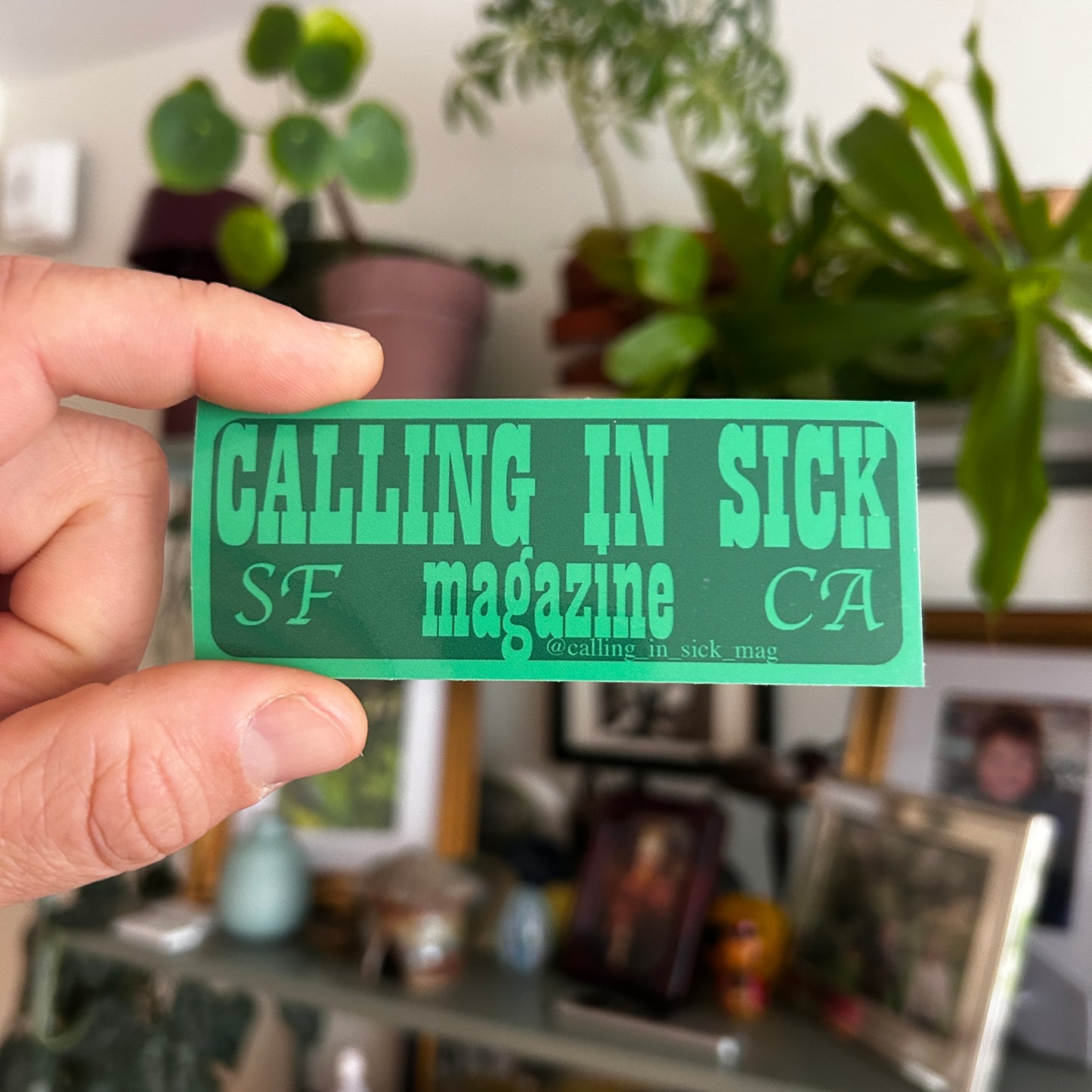 GREEN ON GREEN 4x1.5"