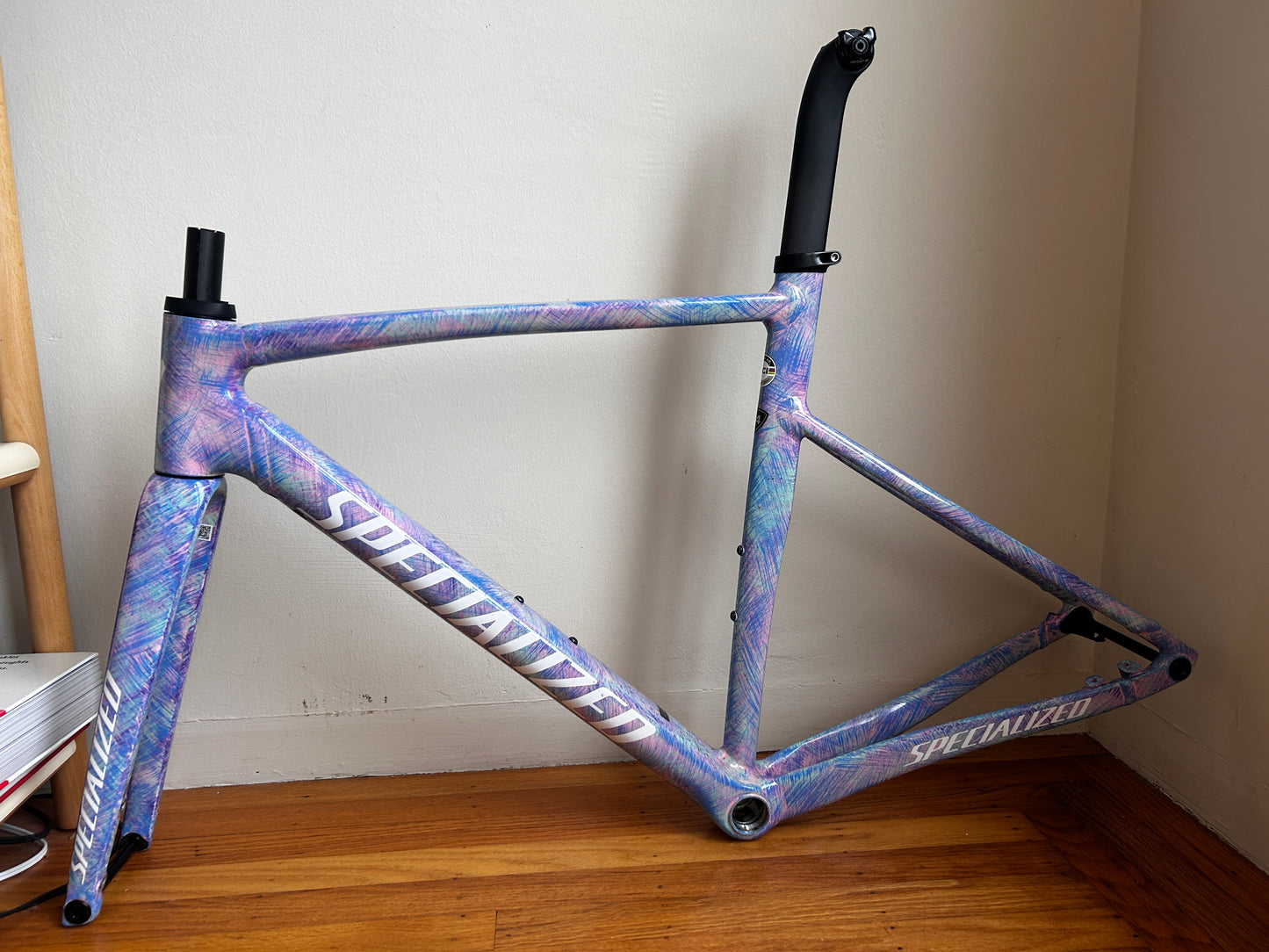 Specialized Allez Sprint Frameset 54cm Multi-Color Brushed (barely used)