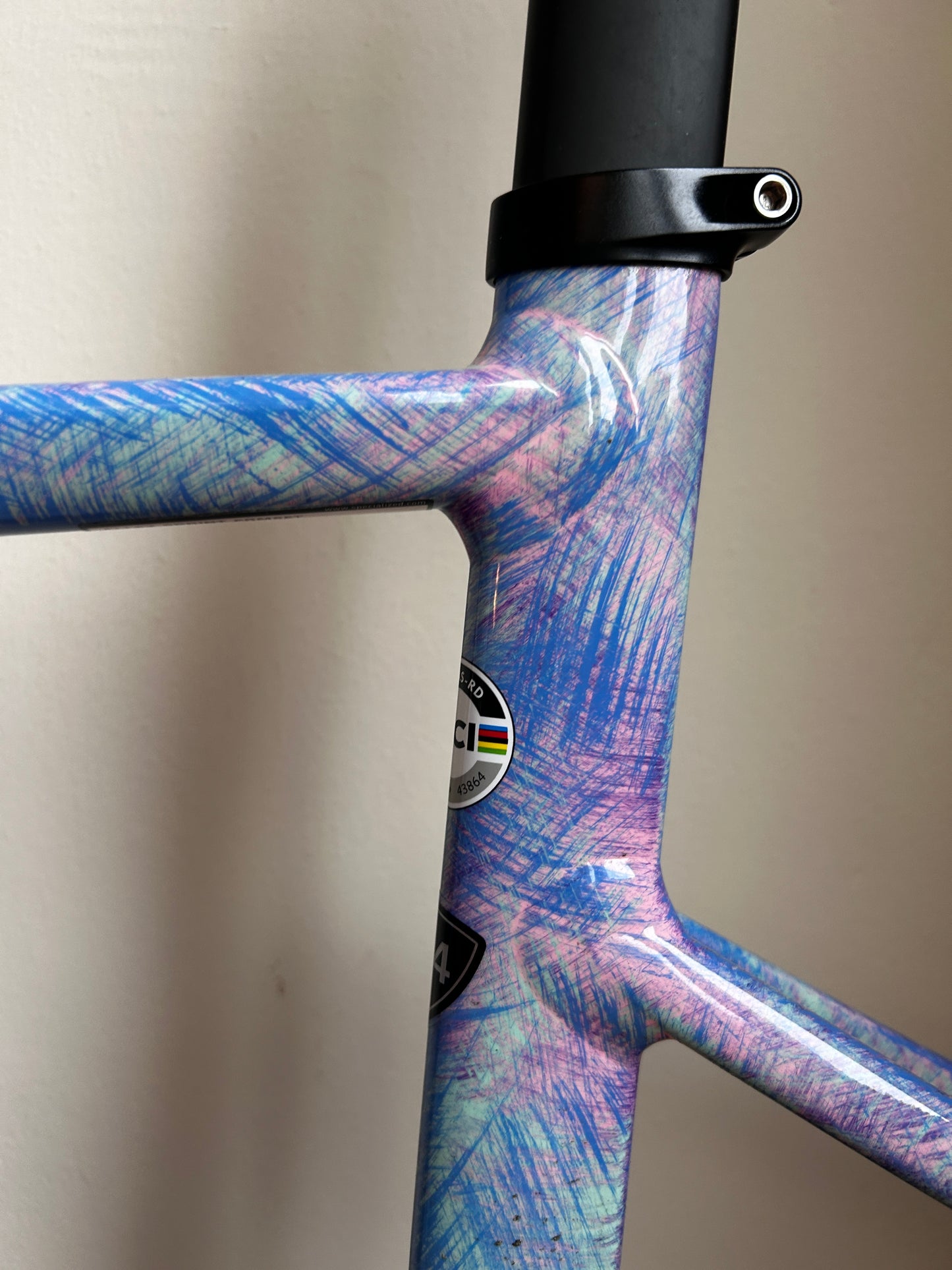 Specialized Allez Sprint Frameset 54cm Multi-Color Brushed (barely used)