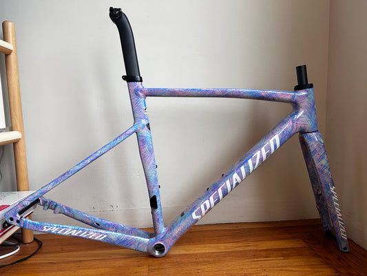 Specialized Allez Sprint Frameset 54cm Multi-Color Brushed (barely used)