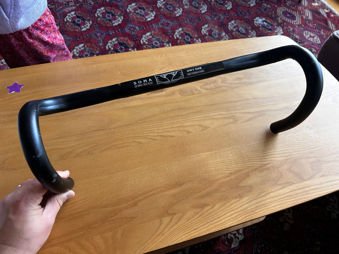 Soma Hwy 1 bars 26.0 42cm black (used)