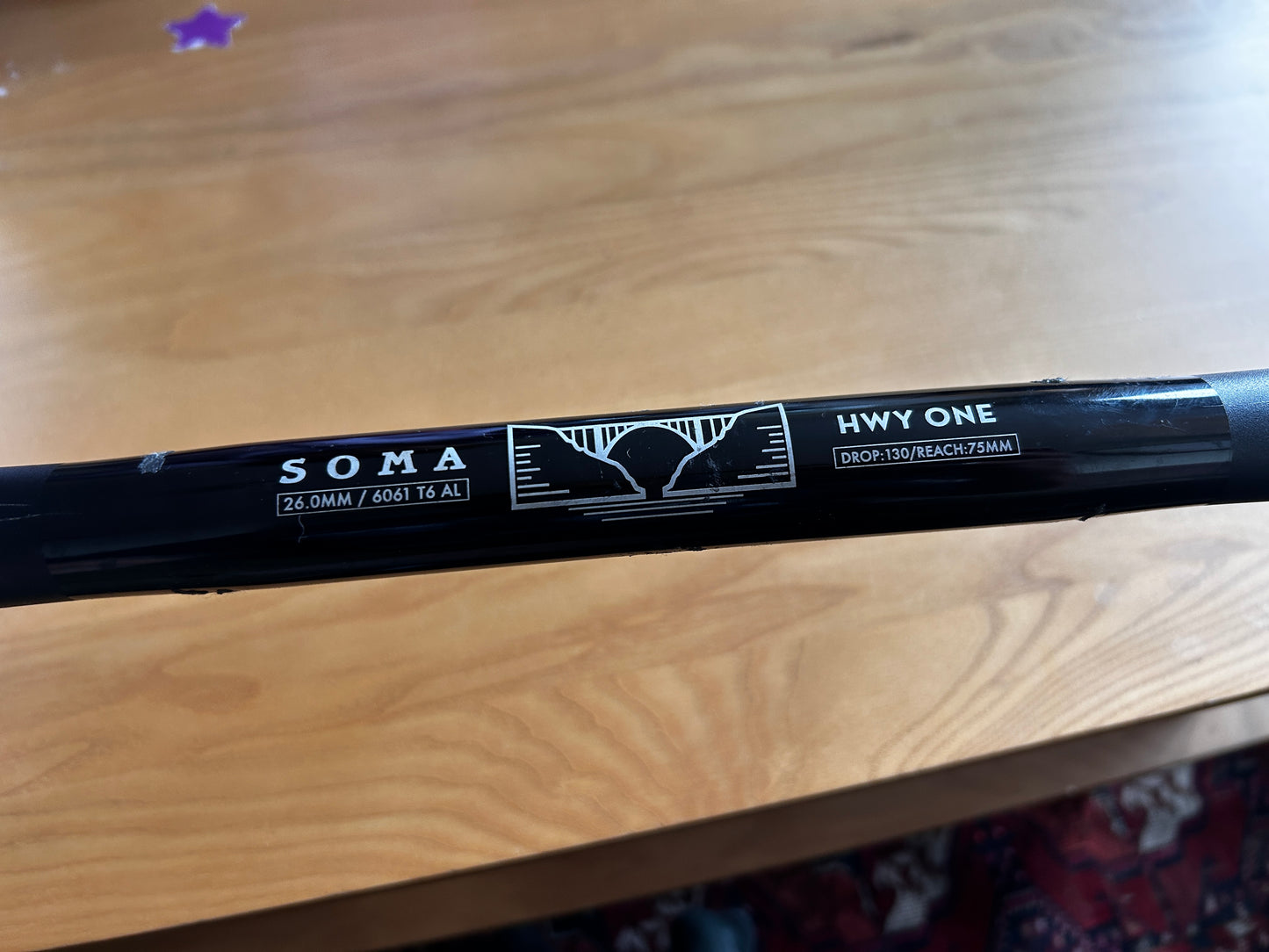 Soma Hwy 1 bars 26.0 42cm black (used)
