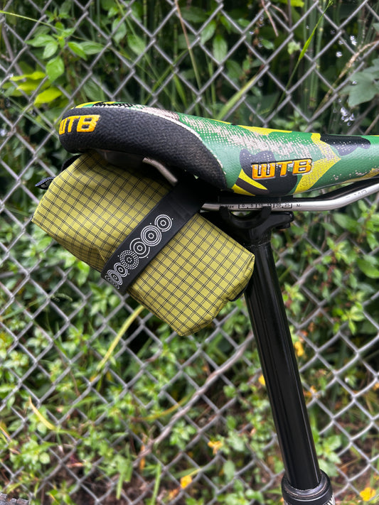Outer Shell Mini Saddle Bag in Avocado Ultragrid