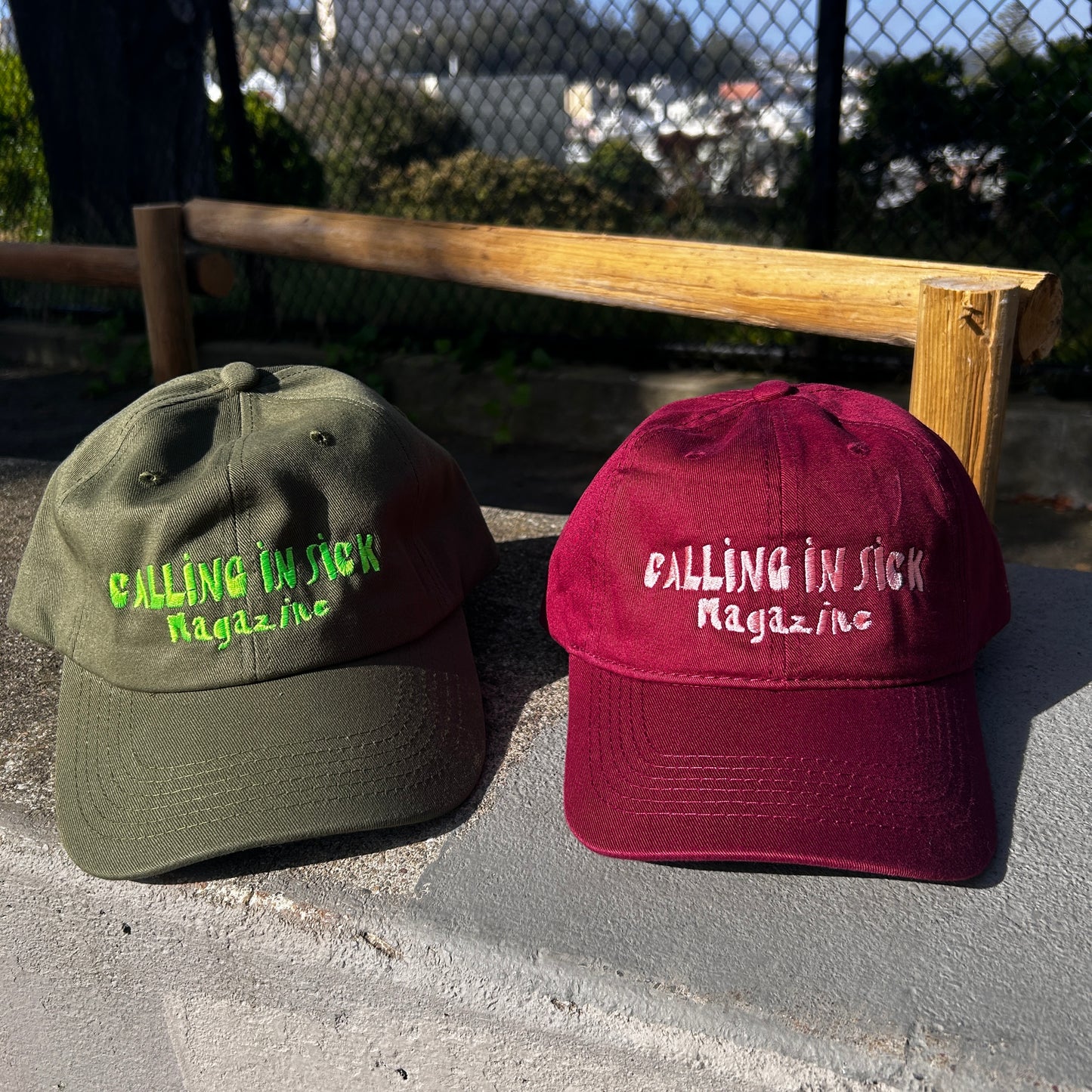 Dad Hats (Embroidered by Goth Brooks)