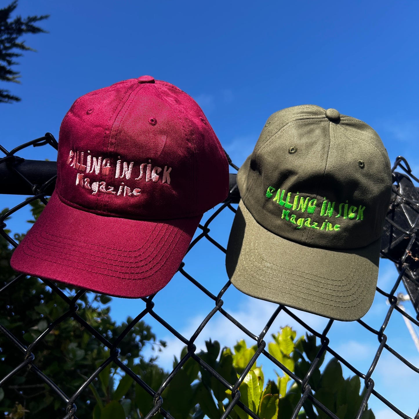 Dad Hats (Embroidered by Goth Brooks)