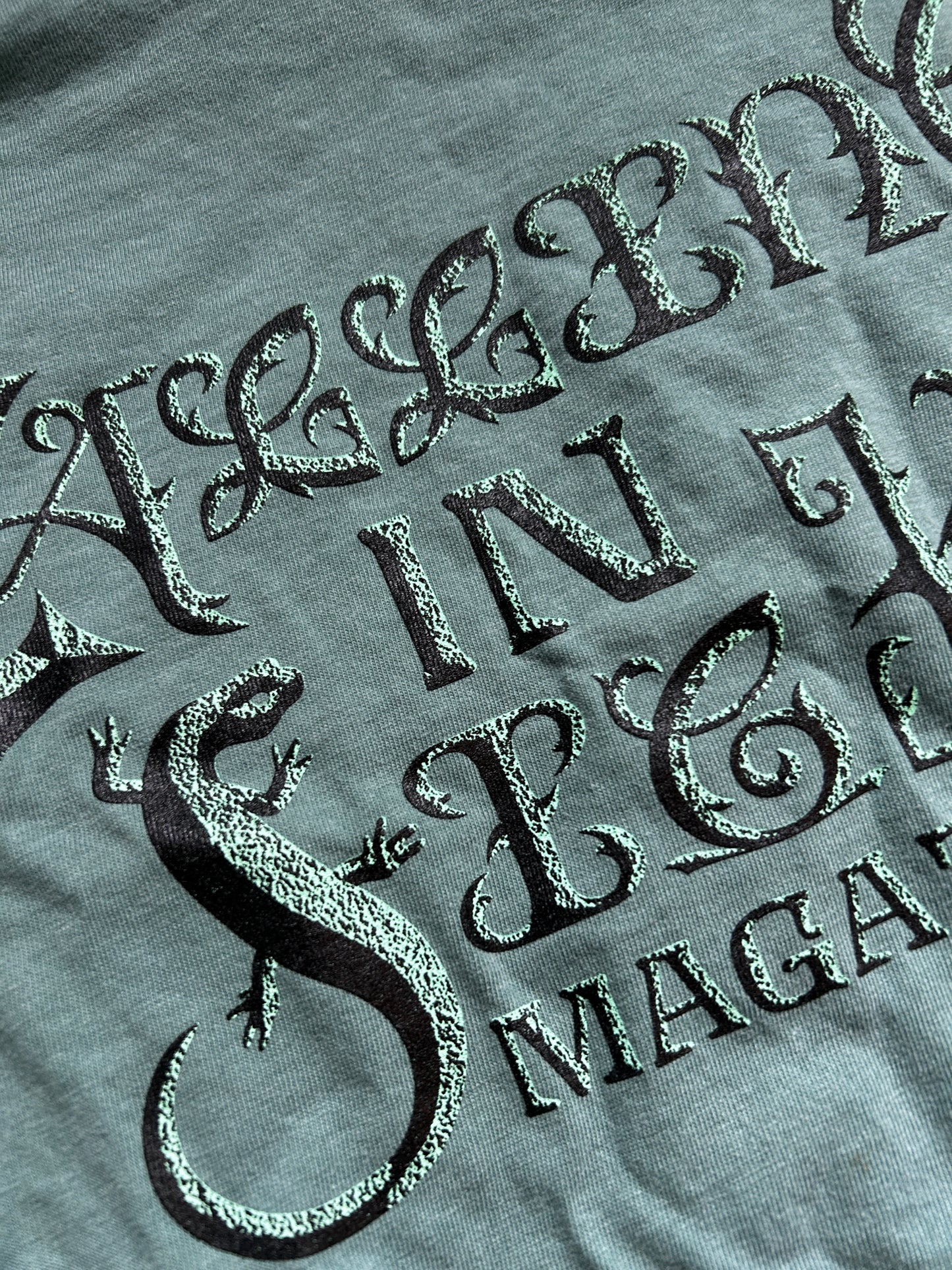 Metal Nouveau Longsleeve Shirt (Light Green)