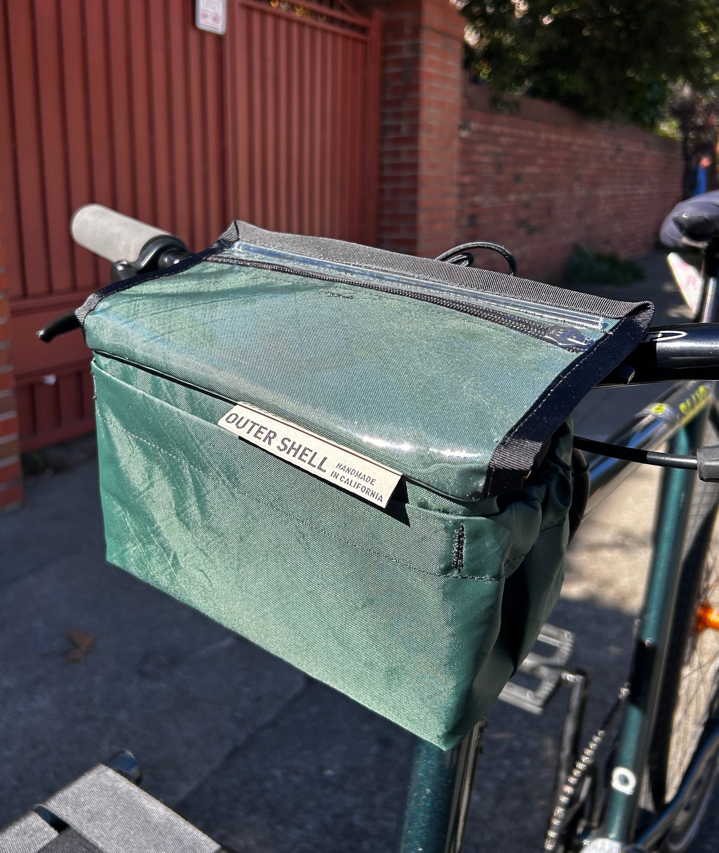 Outer Shell Drawcord Handlebar Bag