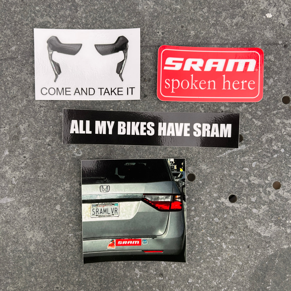 SRAM LOVER Sticker Packs