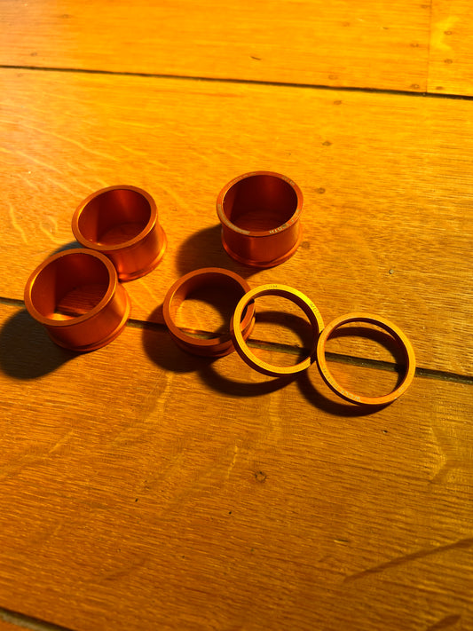 Wolftooth Orange Spacers