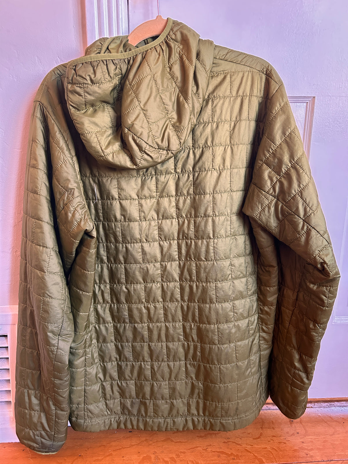 Patagonia Nanopuff Green Hoodie size L