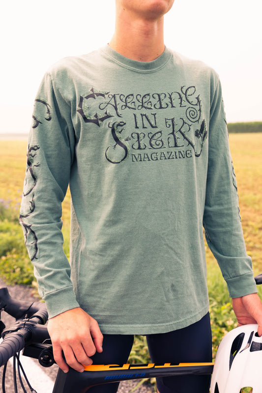Metal Nouveau Longsleeve Shirt (Light Green)