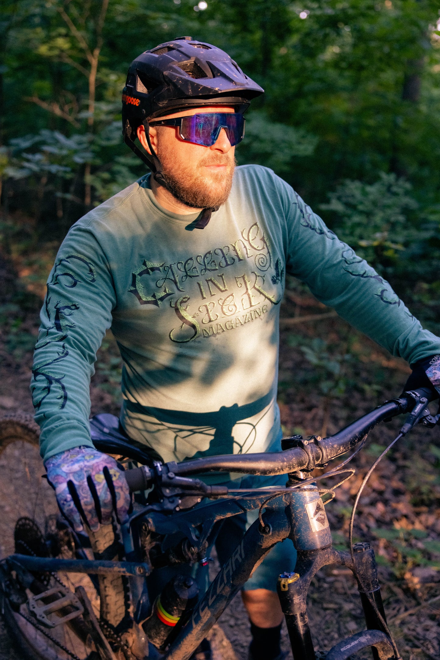 Metal Nouveau Longsleeve Shirt (Light Green)